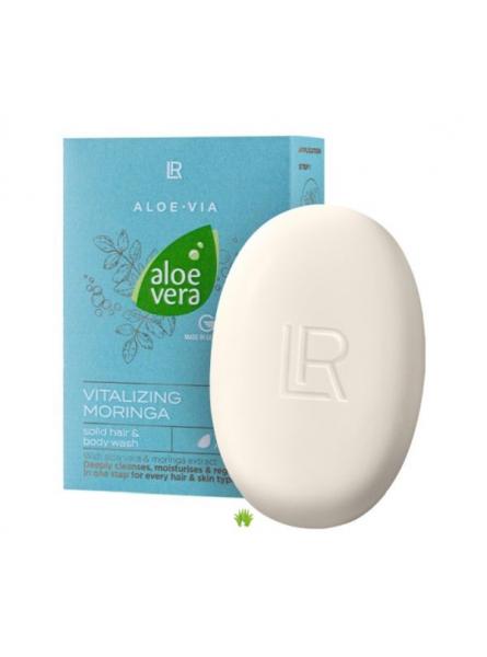 LR Aloe Vera festes 2in1 Haar- und Körper-Shampoo 80 g